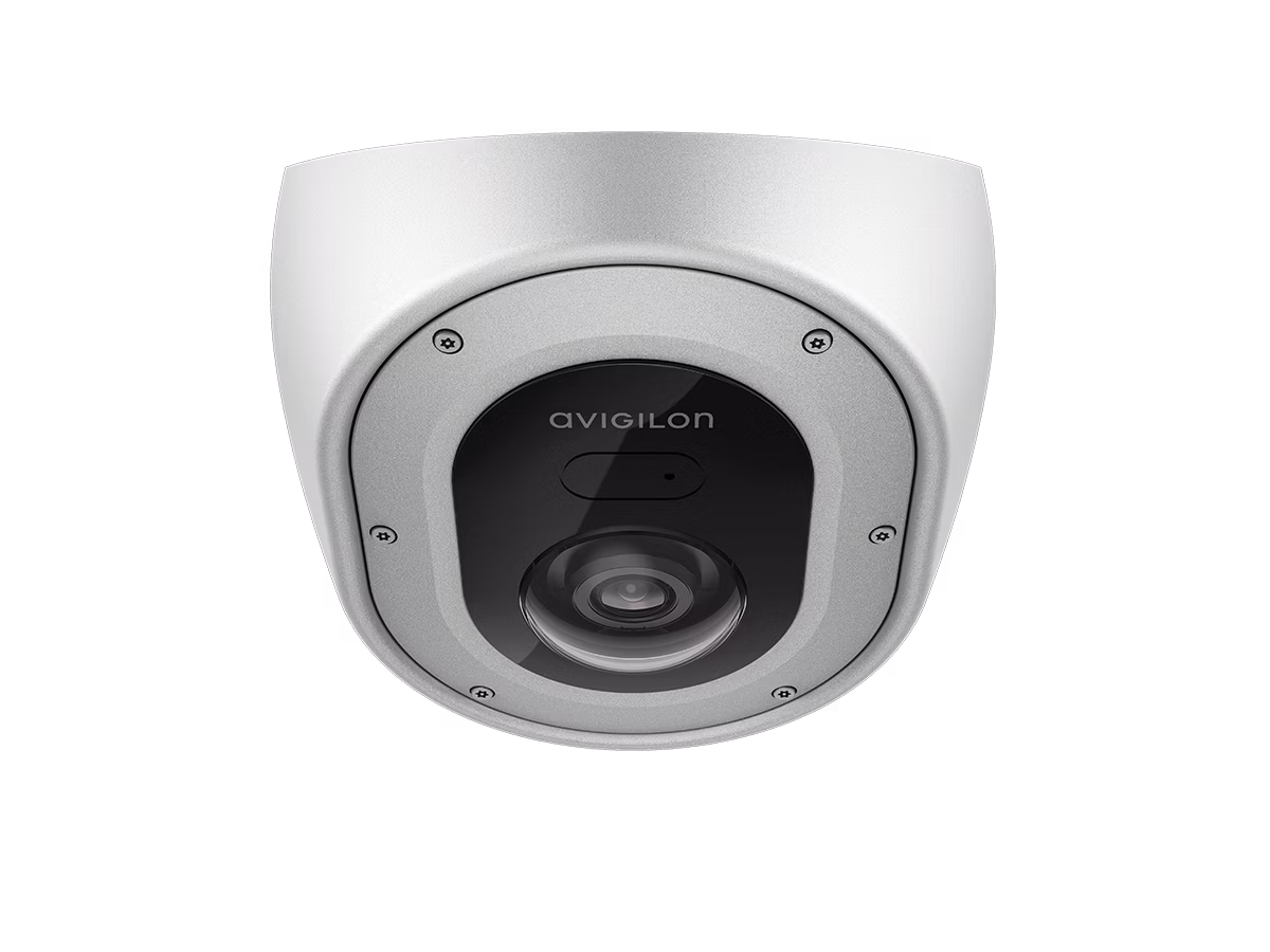 Avigilon H5A Corner — White Cold-Rolled Steel security camera